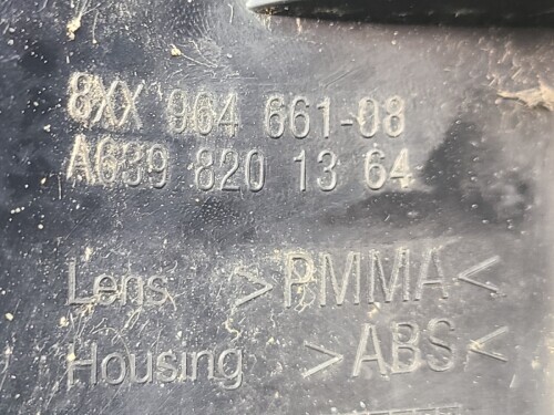 Mercedes Vito W639 Right Reflector Rear