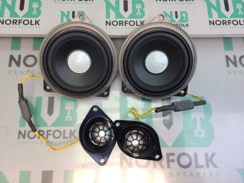 BMW F12 M6 Harman Kardon Rear Speakers + Tweeters 9184795
