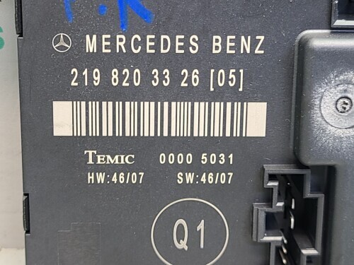 Mercedes CLS C219 Rear Right Door Control Module