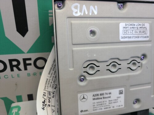 Mercedes C Class W205 Midline Sound Amplifier