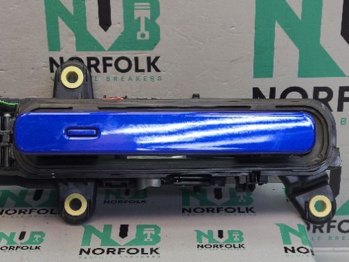 Jaguar I Pace X590 Door Handle Exterior Rear Right Caesium Blue