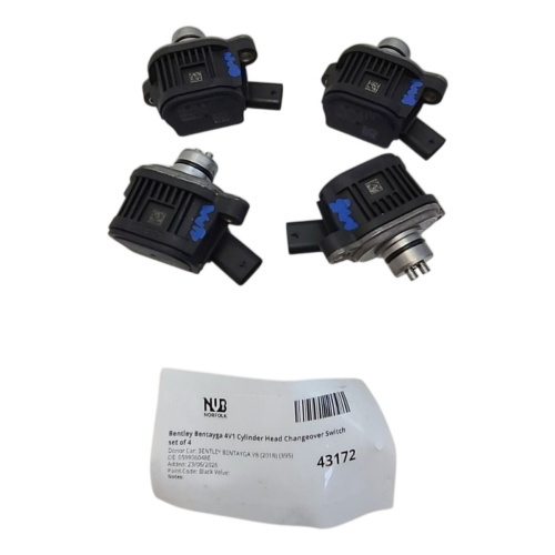 Bentley Bentayga 4V1 Cylinder Head Changeover Switch set of 4