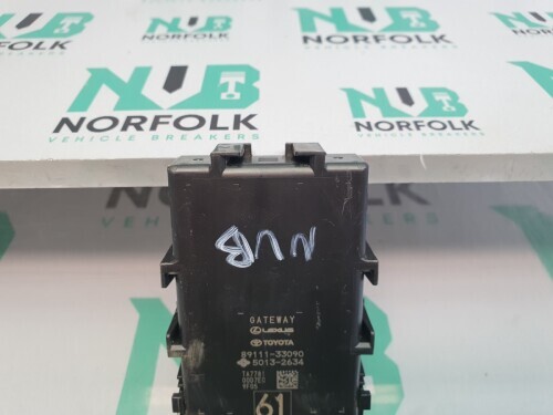 2019 Toyota Prius MK4 Hybrid Gateway Control Module