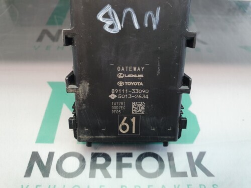 2019 Toyota Prius MK4 Hybrid Gateway Control Module