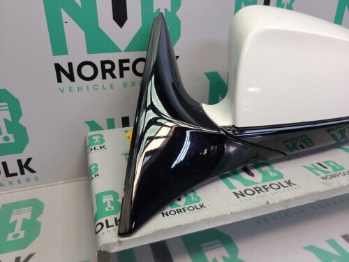 BMW F06 F12 F13 Left Mirror Power Fold Auto Dim 3 PIN Alpine White