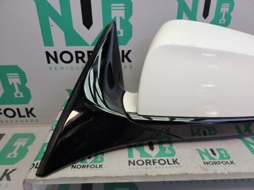 BMW F06 F12 F13 Left Mirror Power Fold Auto Dim 3 PIN Alpine White