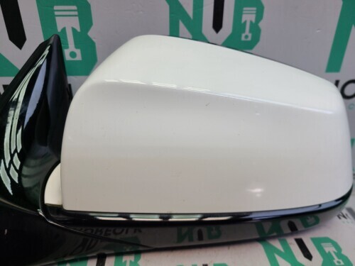 BMW F06 F12 F13 Left Mirror Power Fold Auto Dim 3 PIN Alpine White