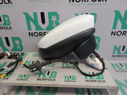 Audi A3 8Y Right Power Fold Auto Dim Mirror Glacier White