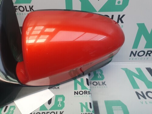 BMW M5 F10 Left Mirror Power Fold Auto Dim Heated + Camera - Sakhir Orange