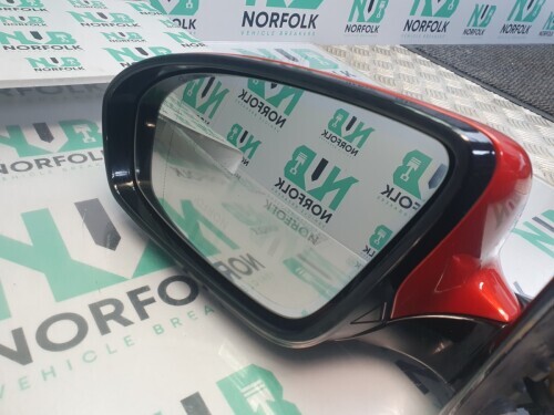 BMW M5 F10 Left Mirror Power Fold Auto Dim Heated + Camera - Sakhir Orange