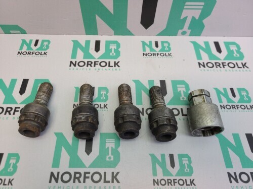 BMW F13 6 Series Locking Wheel Nuts Bolts Aftermarket